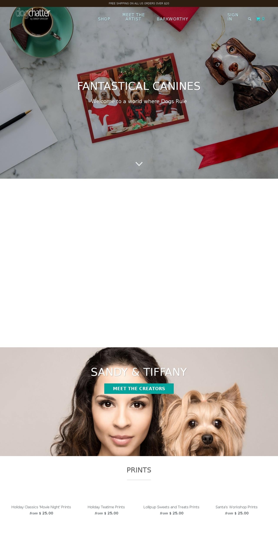 briodog.com shopify website screenshot