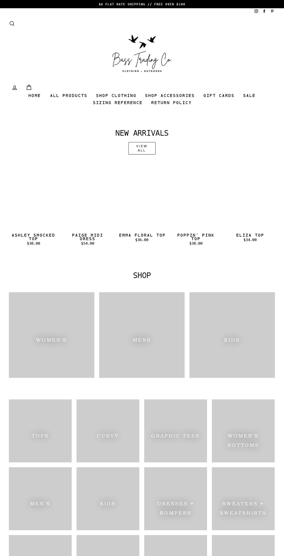 bristolreeseboutiquellc.com — Shopify storefront screenshot