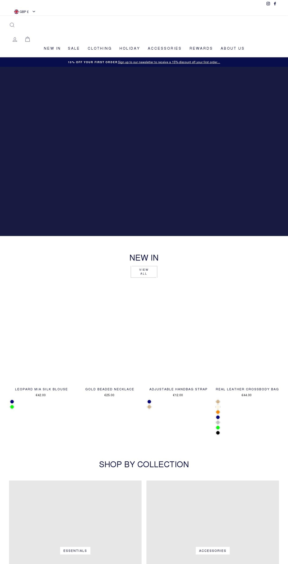 bristolspark.com shopify website screenshot
