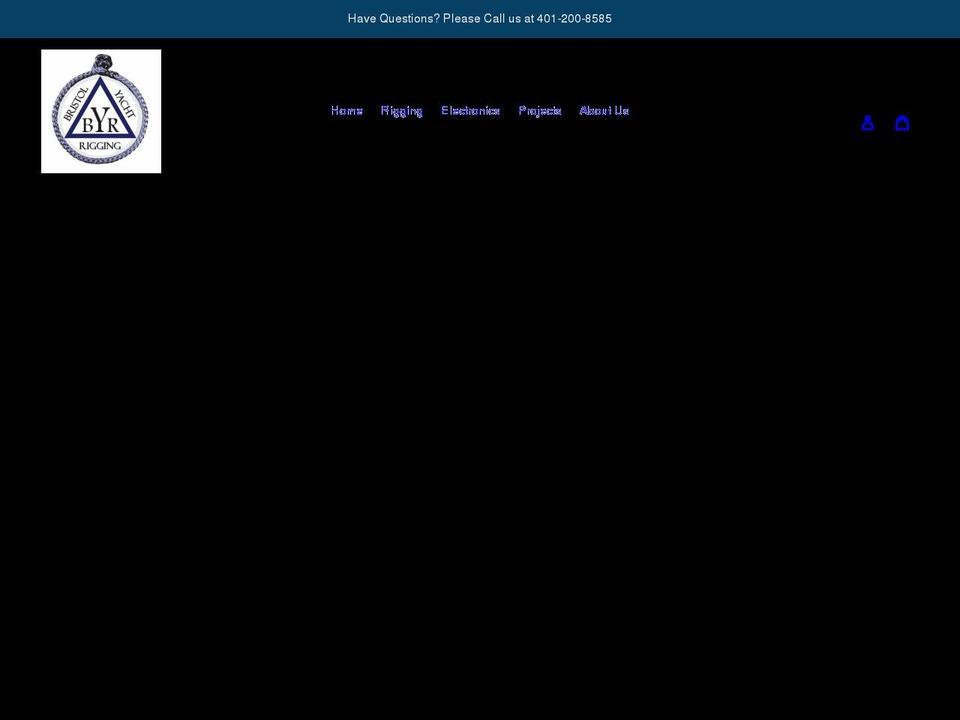 bristolyachtrigging.com shopify website screenshot