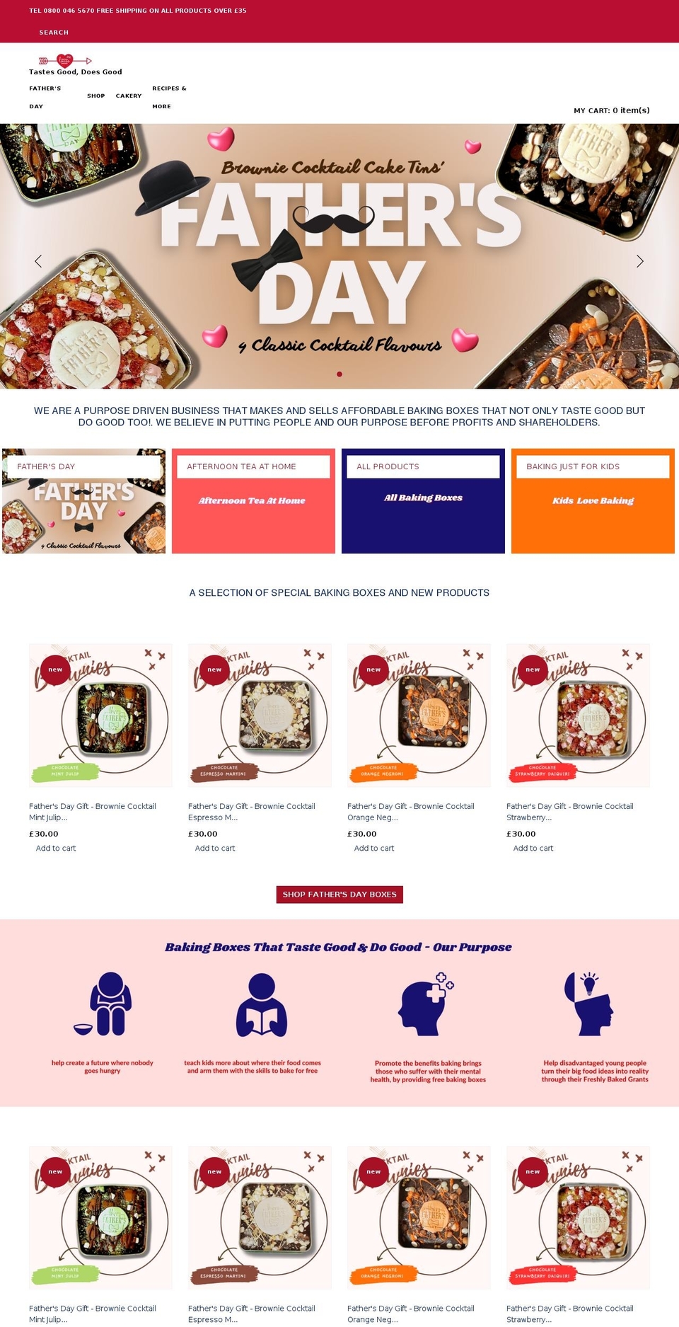 britainlovesbaking.com shopify website screenshot