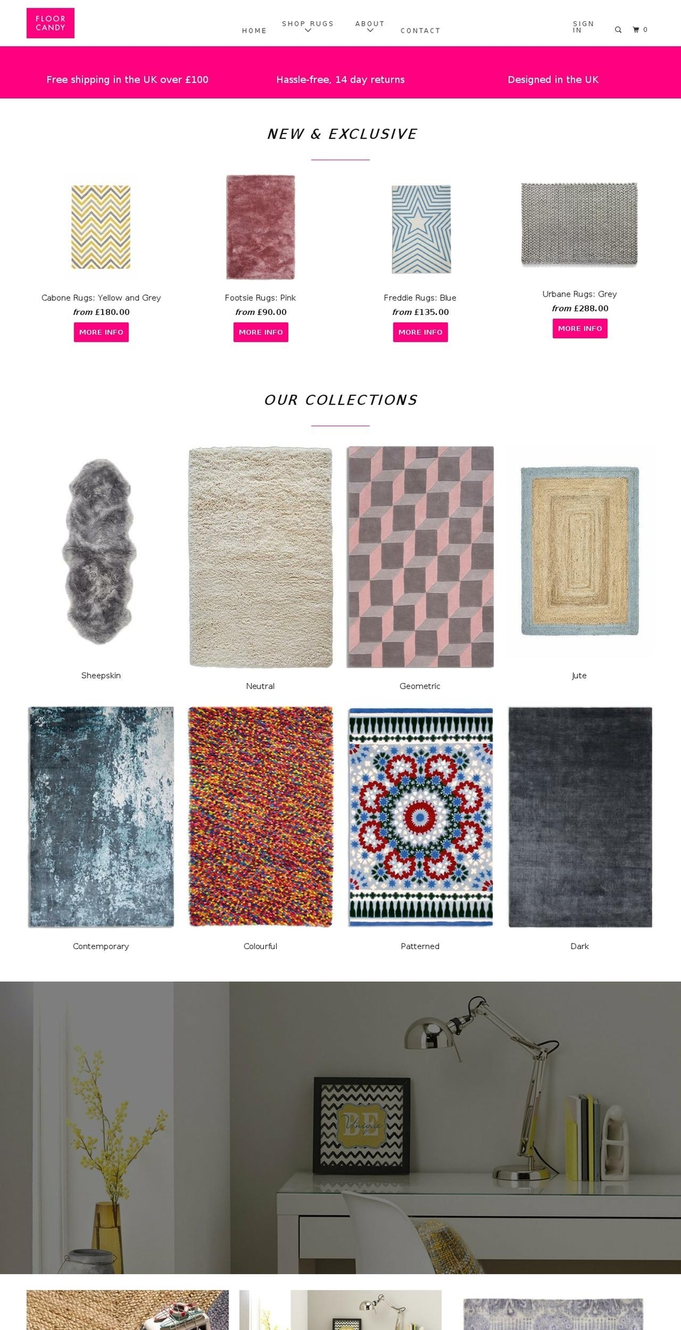 Floor Candy Shopify theme site example britishrugs.com