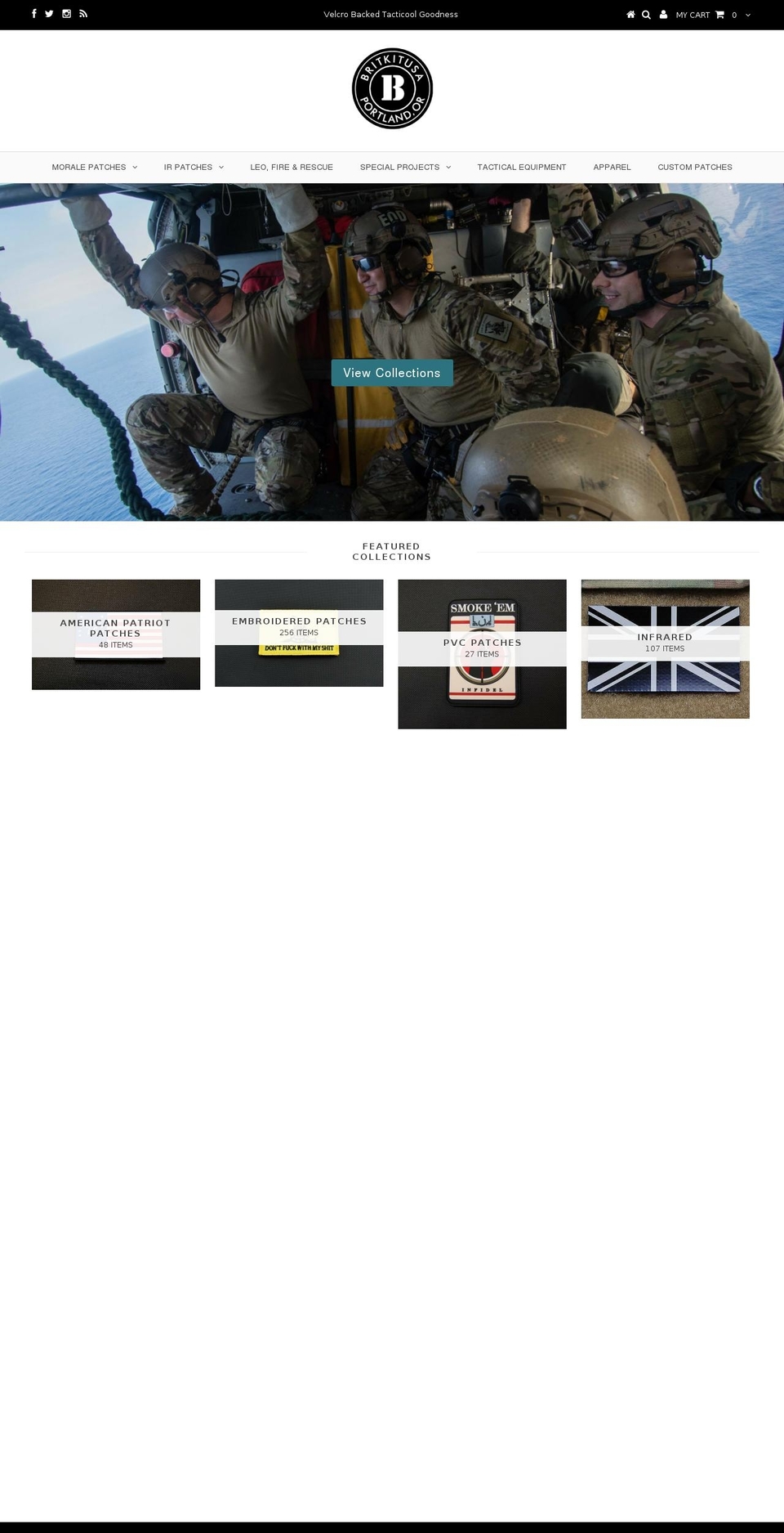 britkitusa.com shopify website screenshot