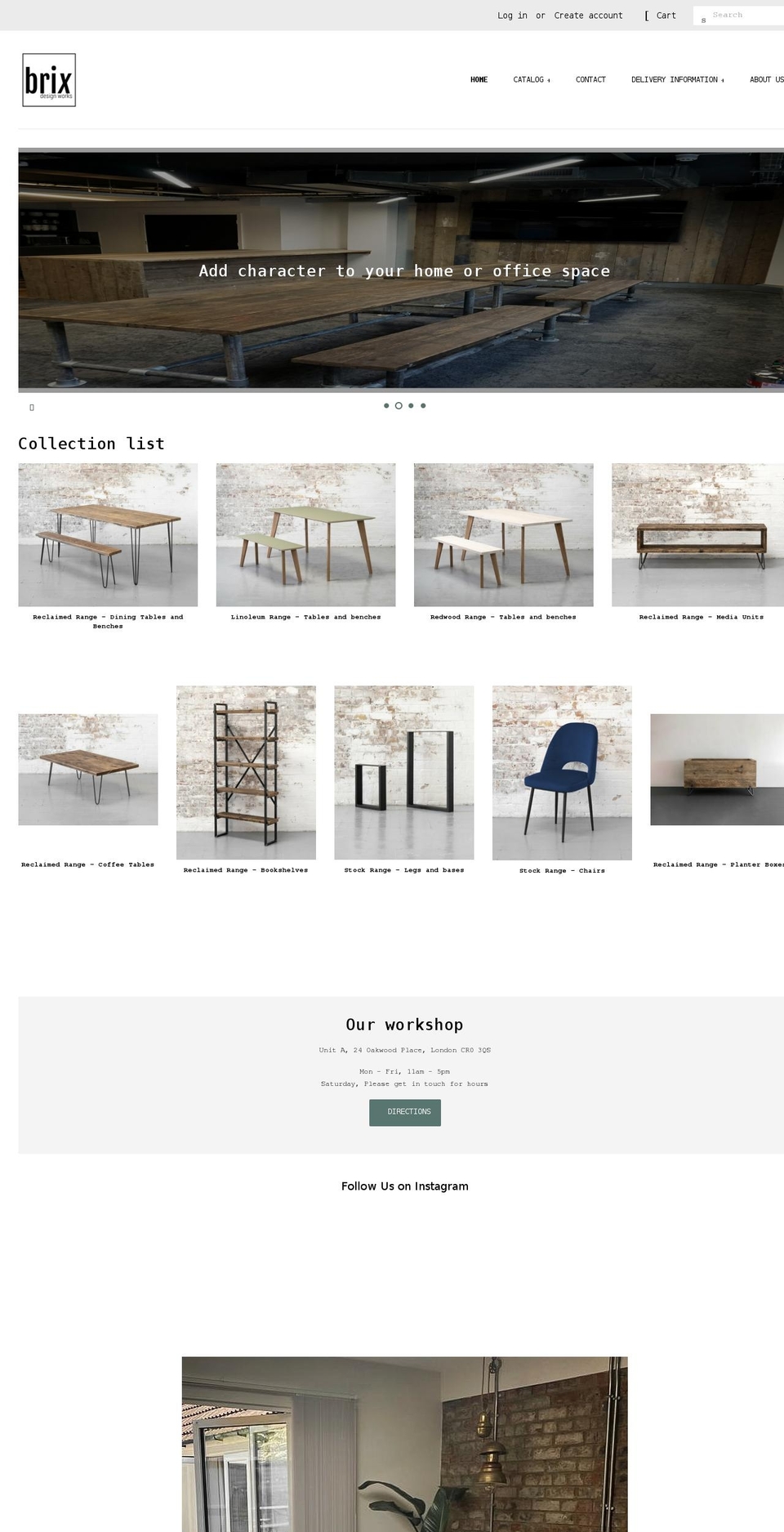 brixdesignworks.com shopify website screenshot