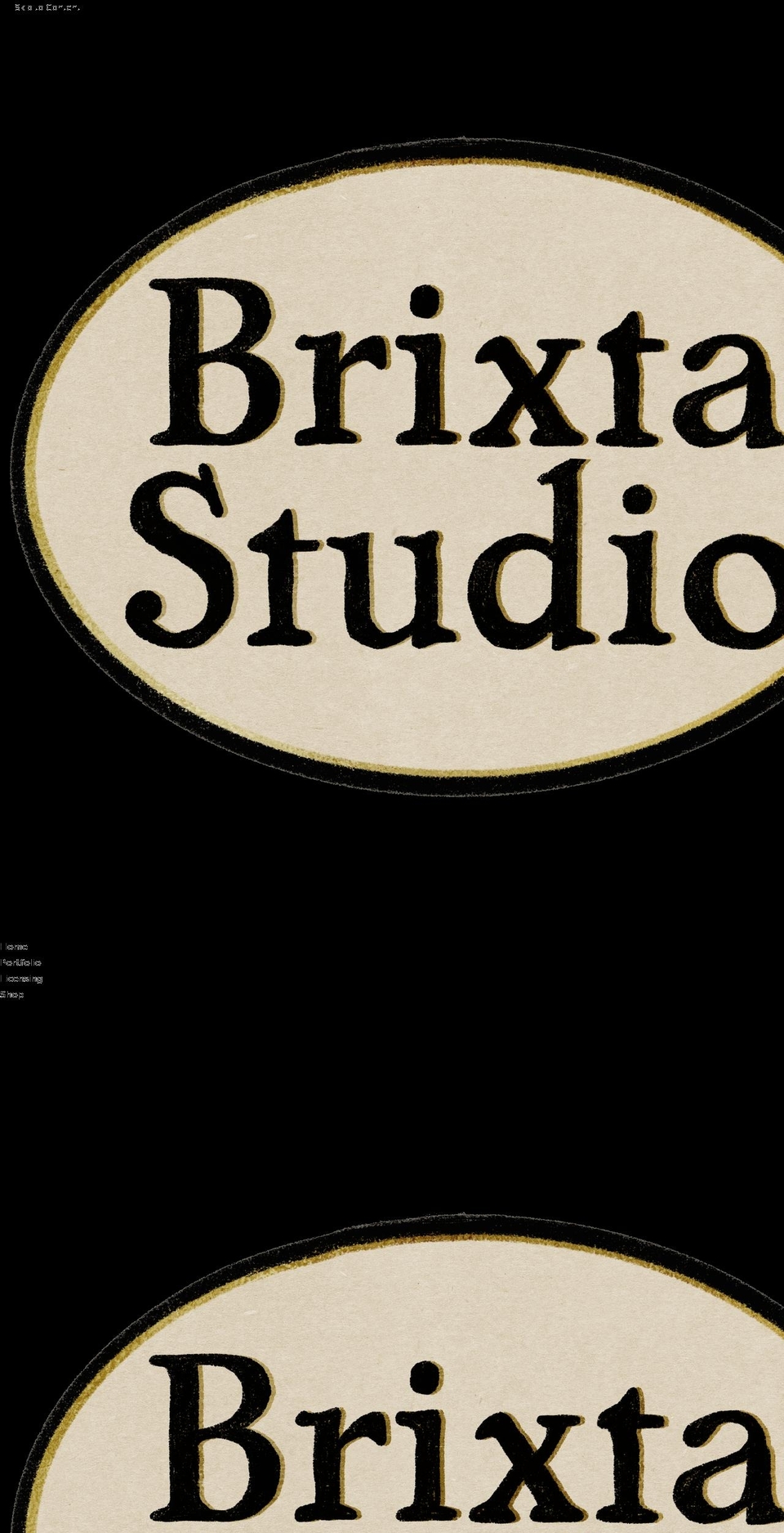 brixtastudio.com — Shopify storefront screenshot