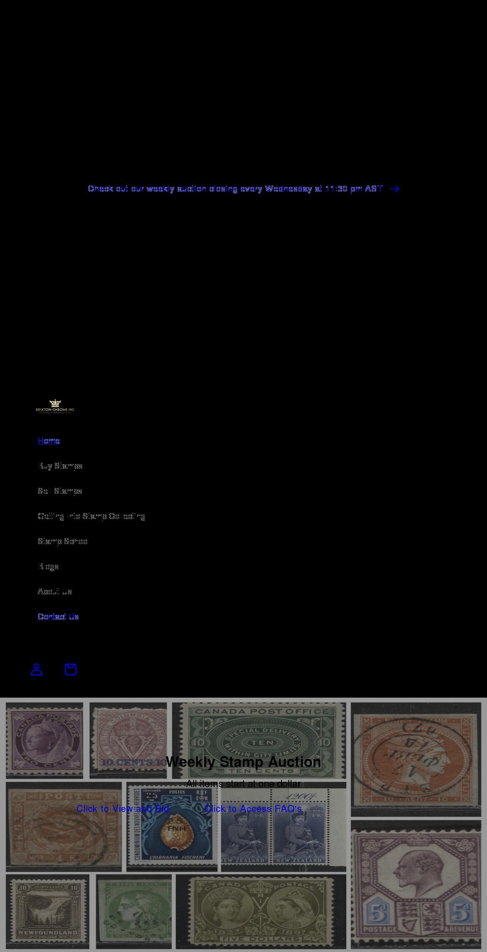 brixtonchrome.com shopify website screenshot