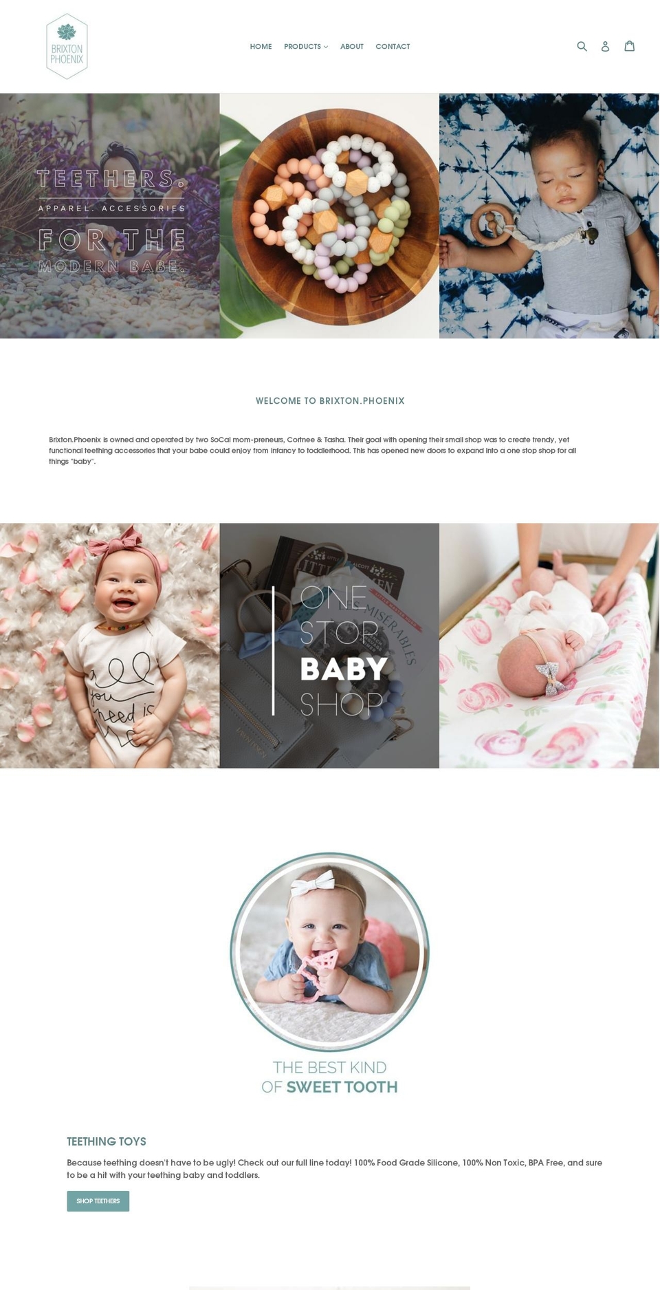 brixtonphoenix.com shopify website screenshot