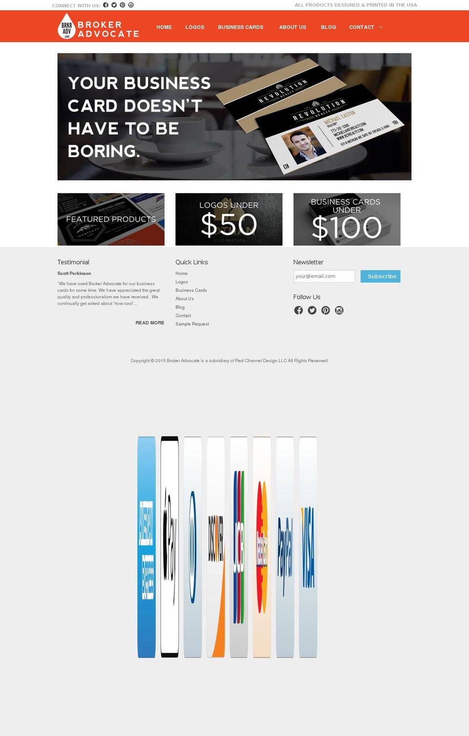 brkradv.com shopify website screenshot