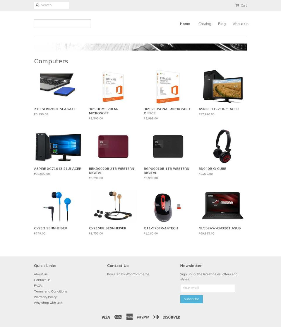 broadwaylensph.com — Shopify storefront screenshot