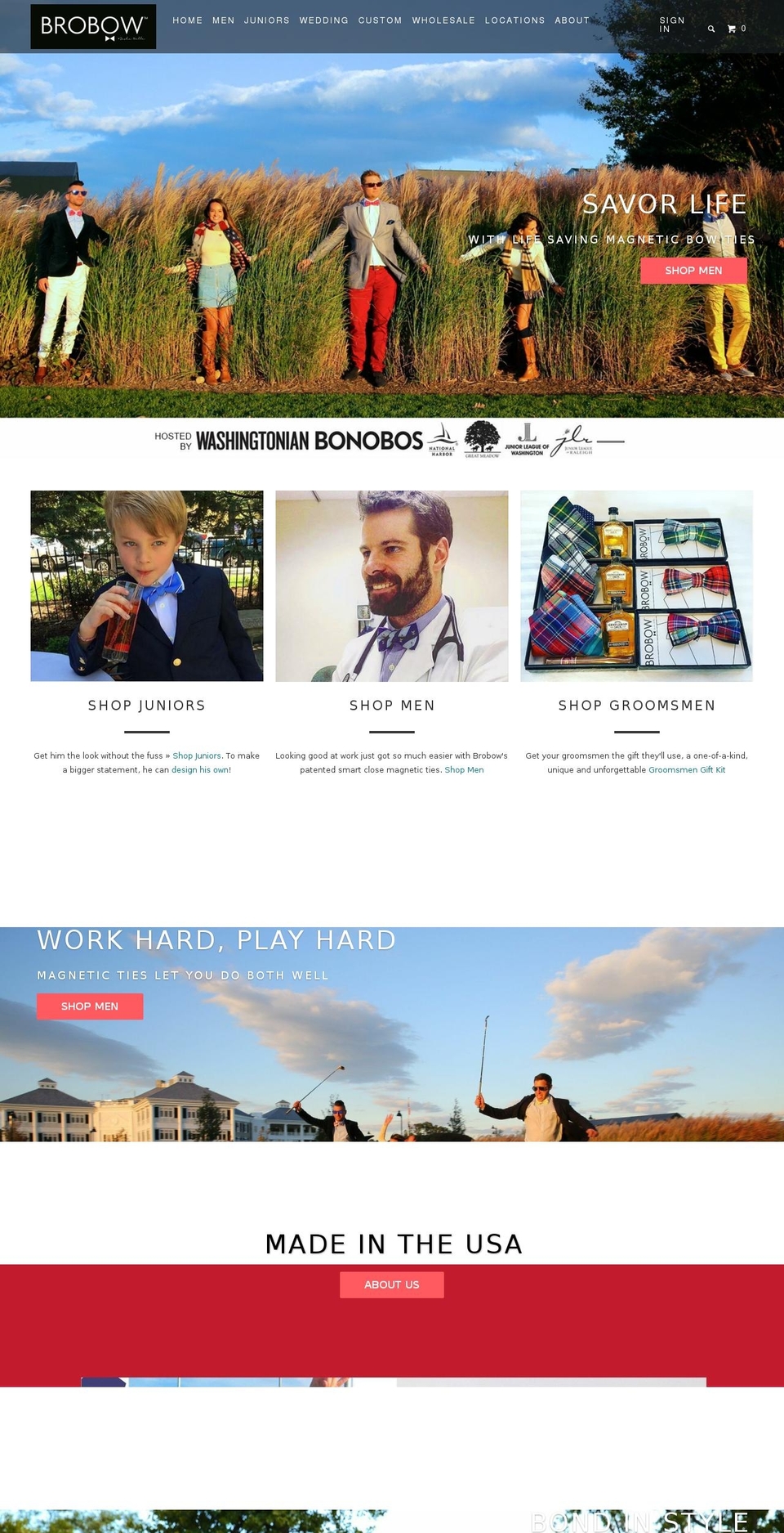 brobow.com — Shopify storefront screenshot