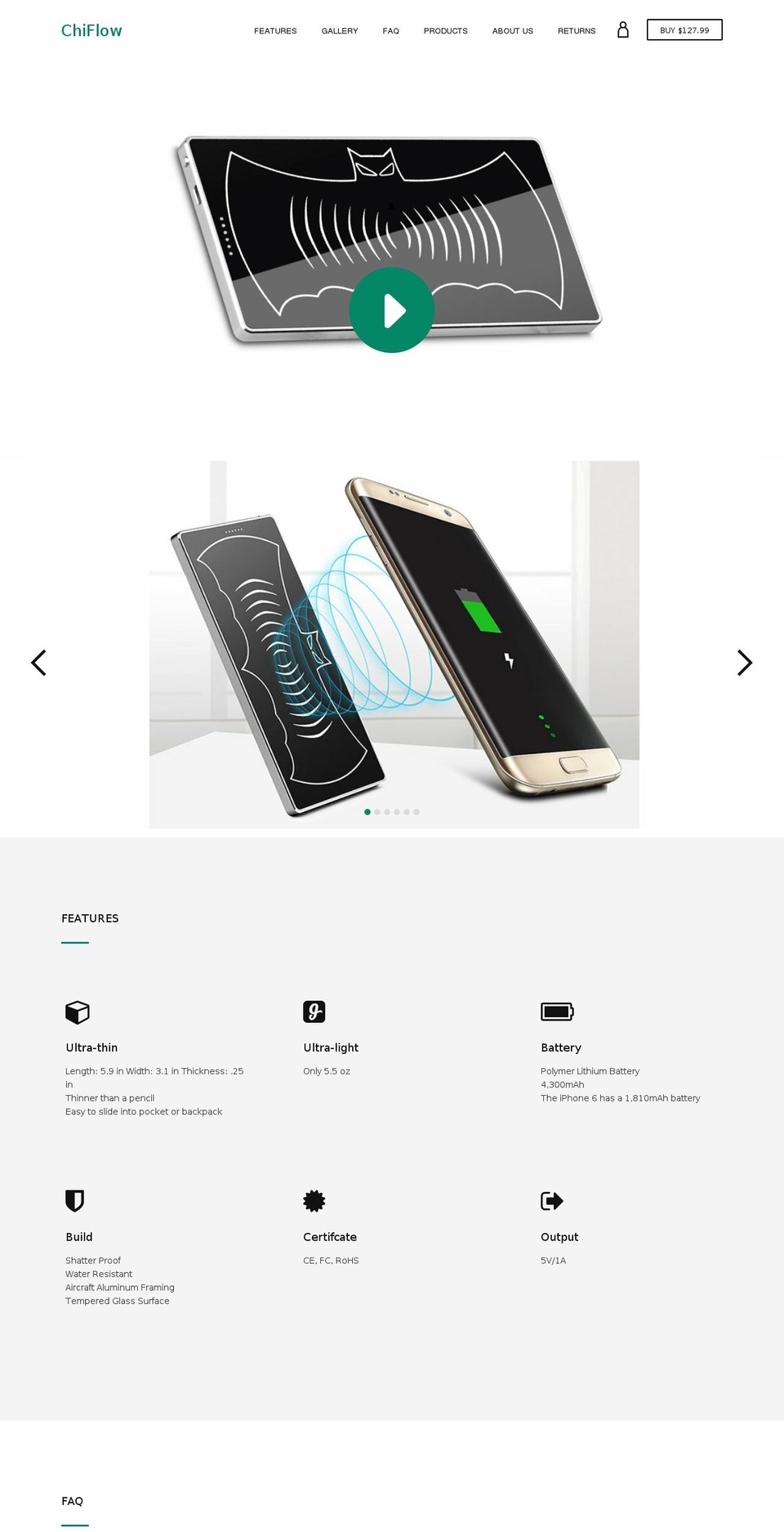 brocable.com — Shopify storefront screenshot