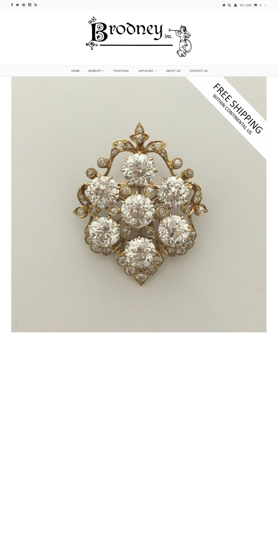 brodney.com shopify website screenshot