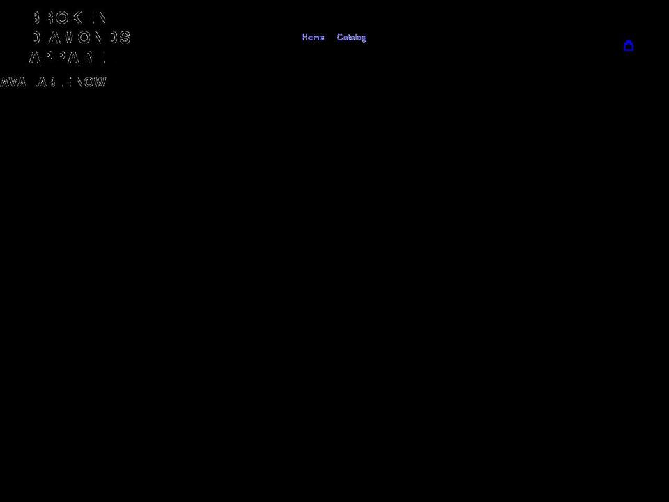 broken-diamonds-apparel.myshopify.com shopify website screenshot