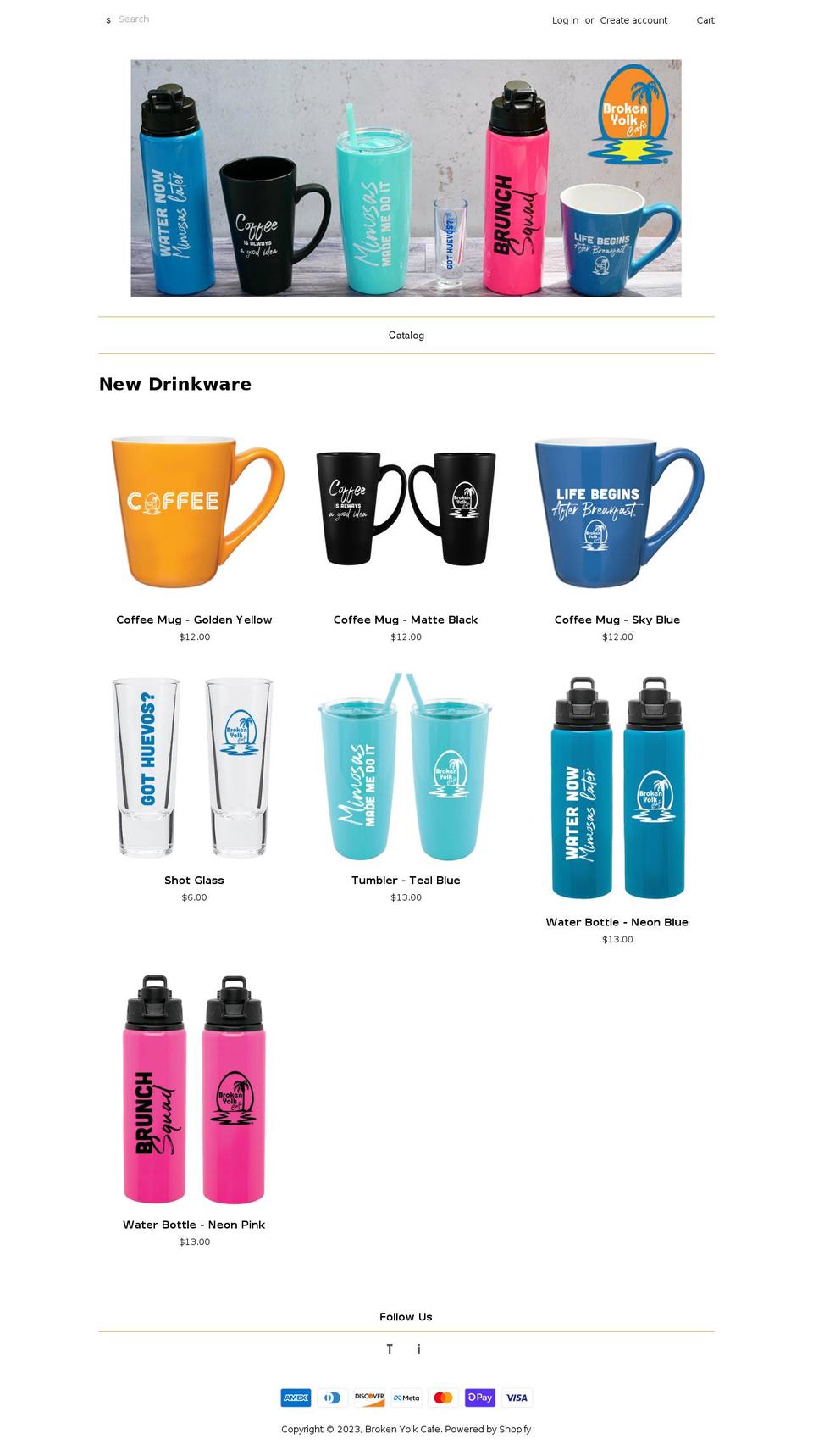 broken-yolk-cafe.myshopify.com shopify website screenshot