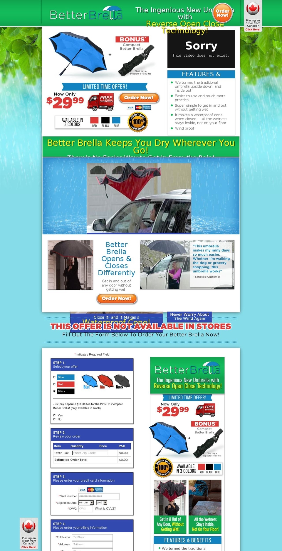 brollyboutique.com shopify website screenshot