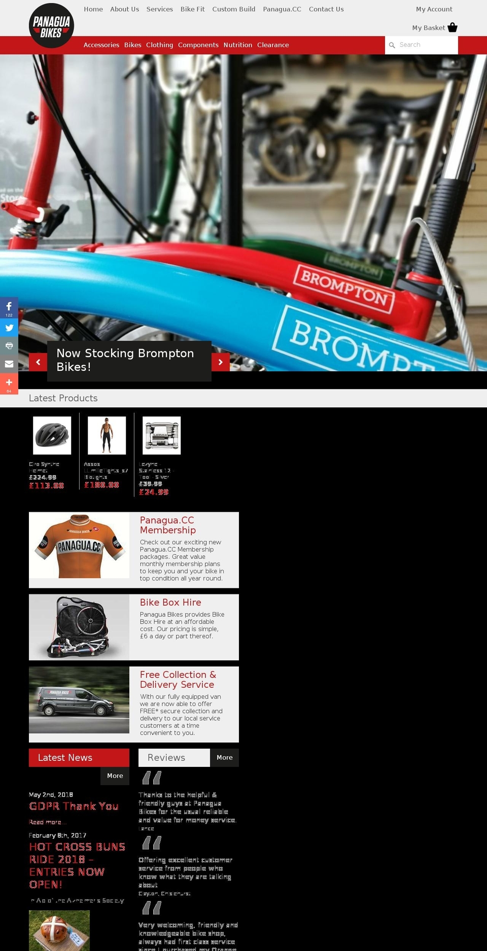 bromley.bike shopify website screenshot