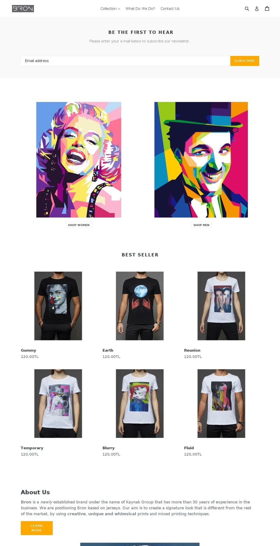 bronbox.com — Shopify storefront screenshot
