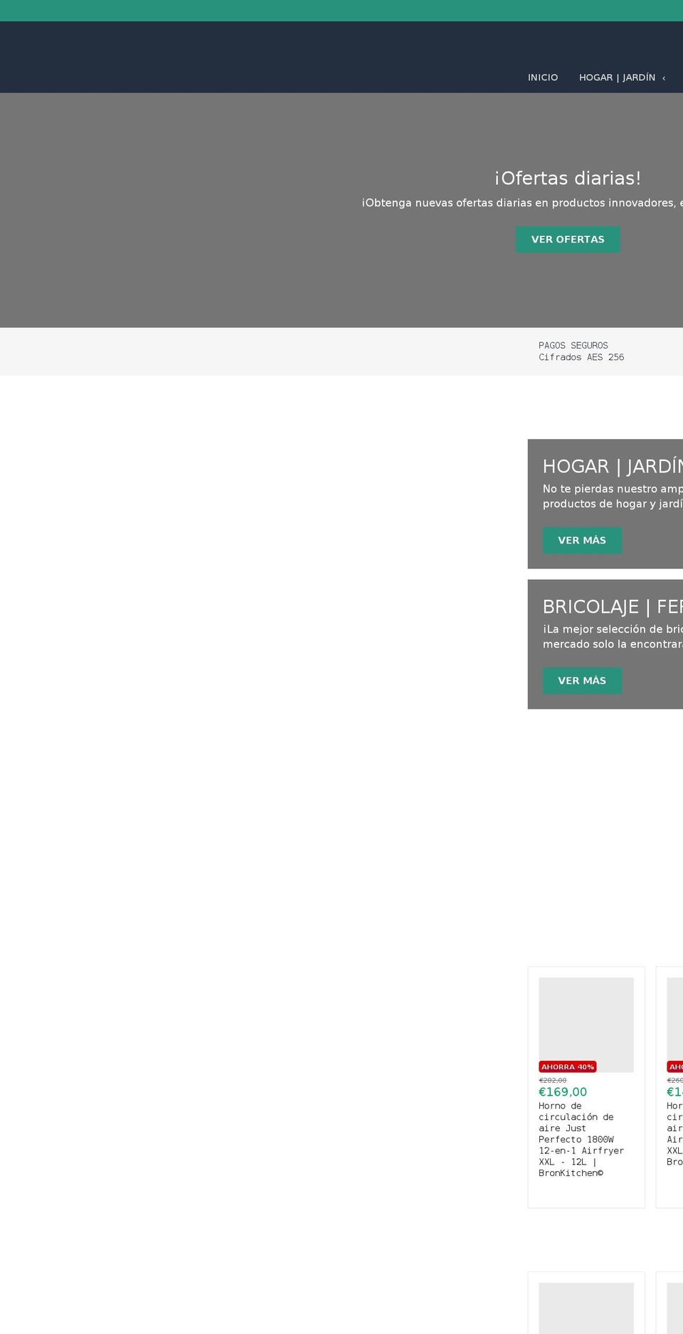 bronmart.com shopify website screenshot