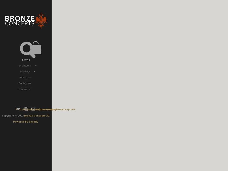 bronzeconceptsaz.com shopify website screenshot