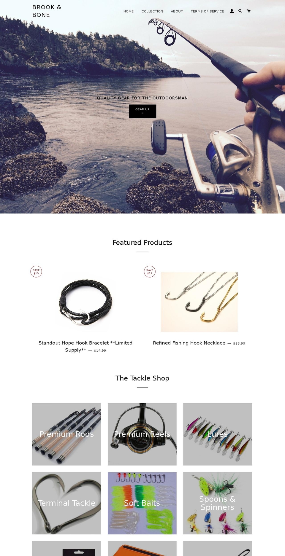brookandbone.com — Shopify storefront screenshot