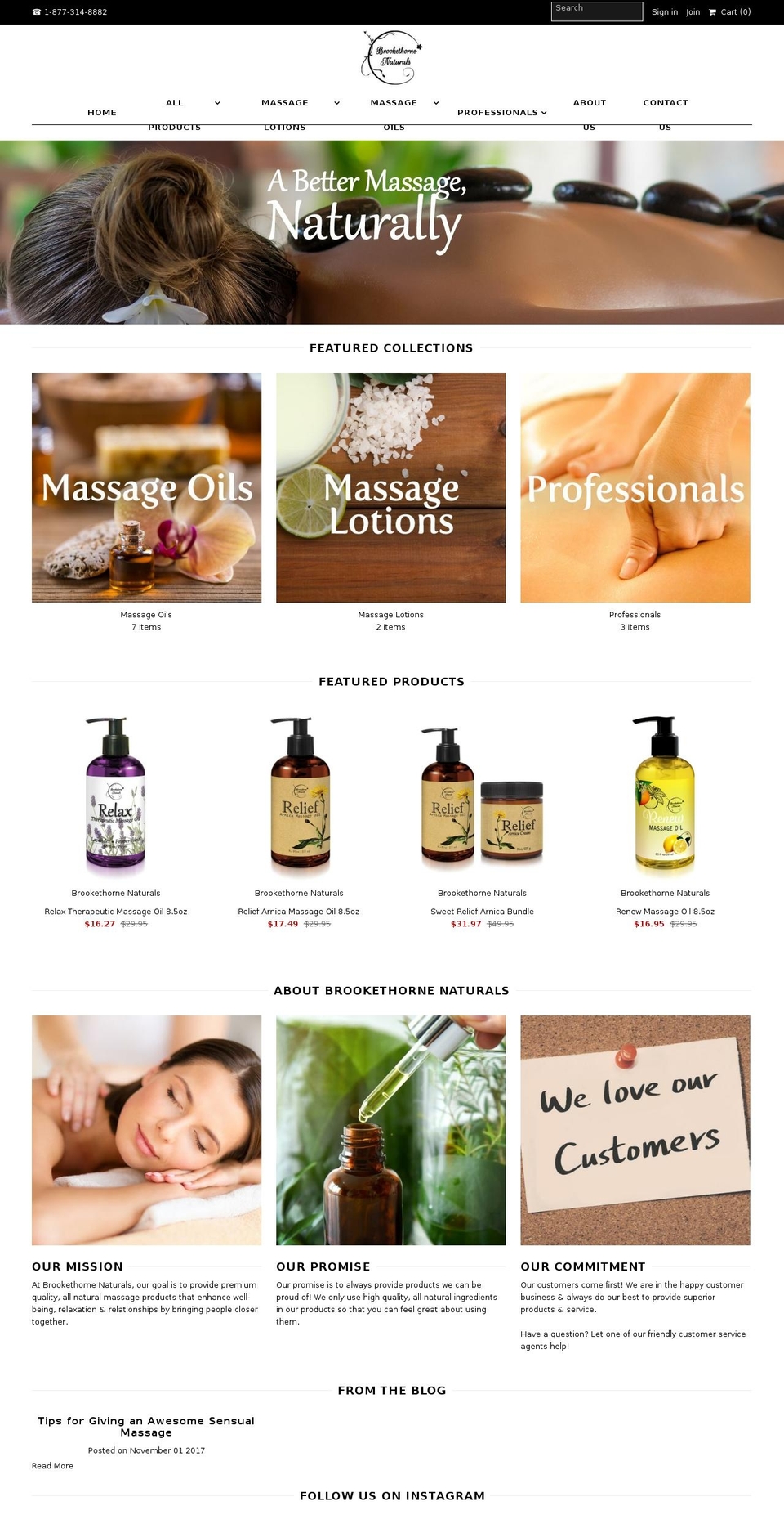 brookethornenaturals.com shopify website screenshot