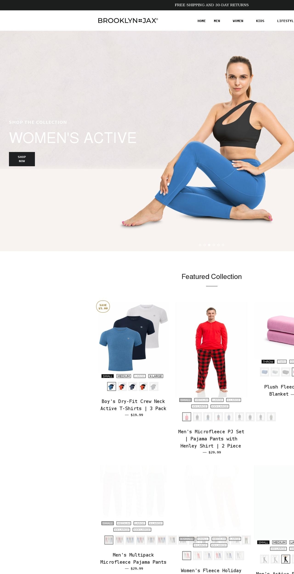 brooklyn-jax.com shopify website screenshot