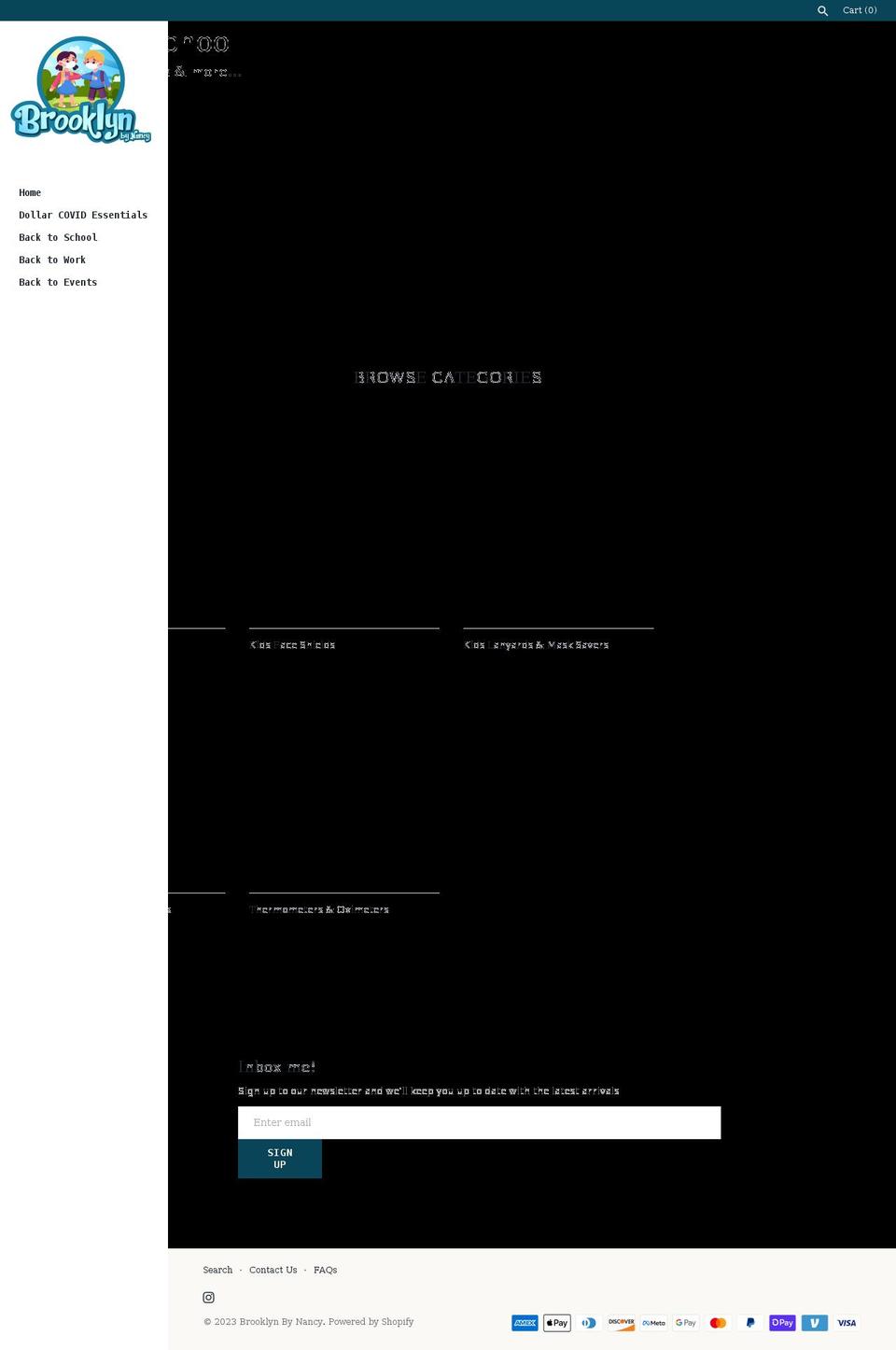 brooklynbynancy.com shopify website screenshot
