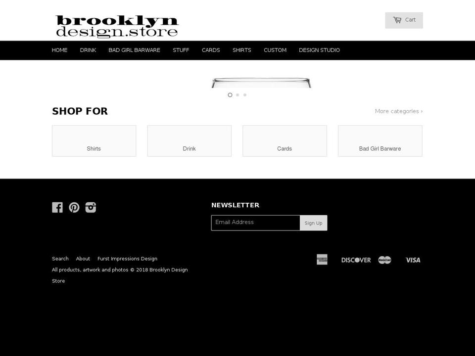 brooklyndesign.store shopify website screenshot