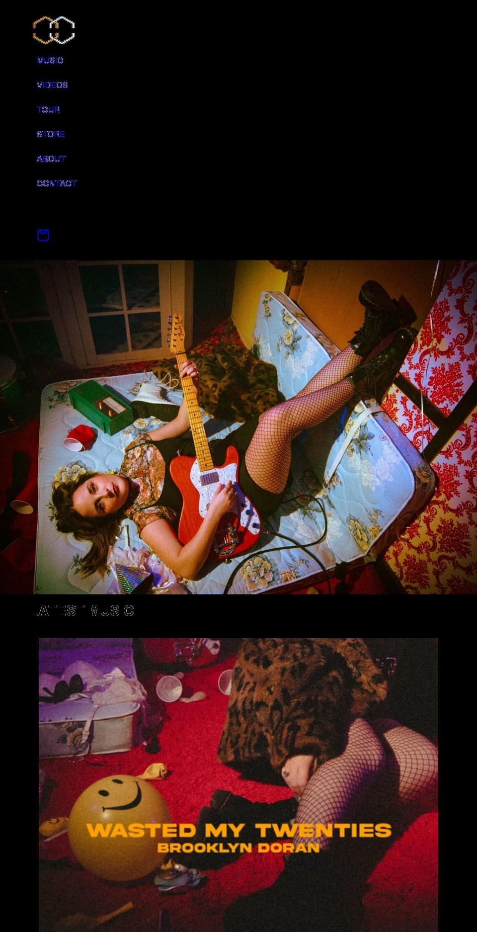 brooklyndoran.com shopify website screenshot