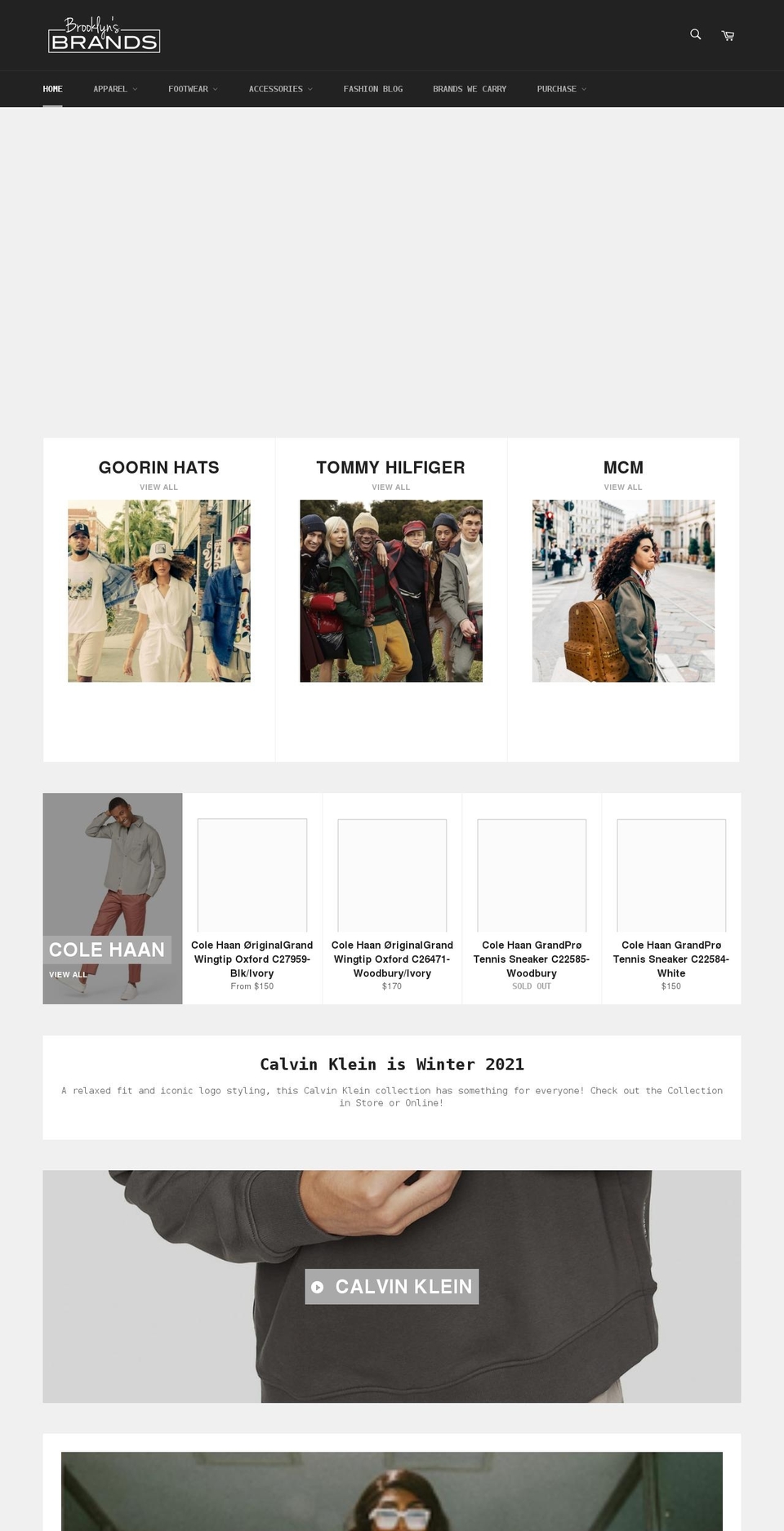 brooklynsbrands.com shopify website screenshot