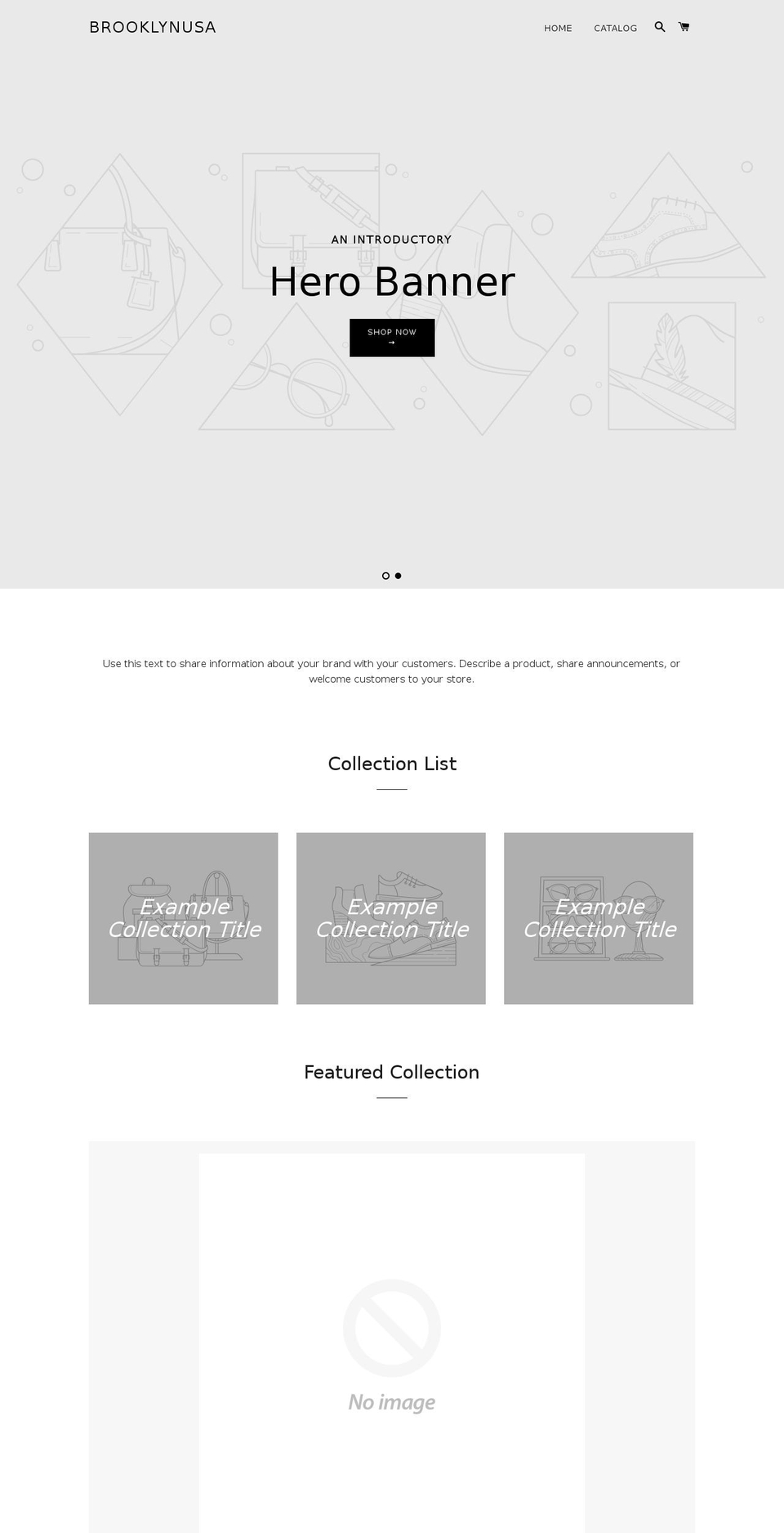 brooklynus.com — Shopify storefront screenshot