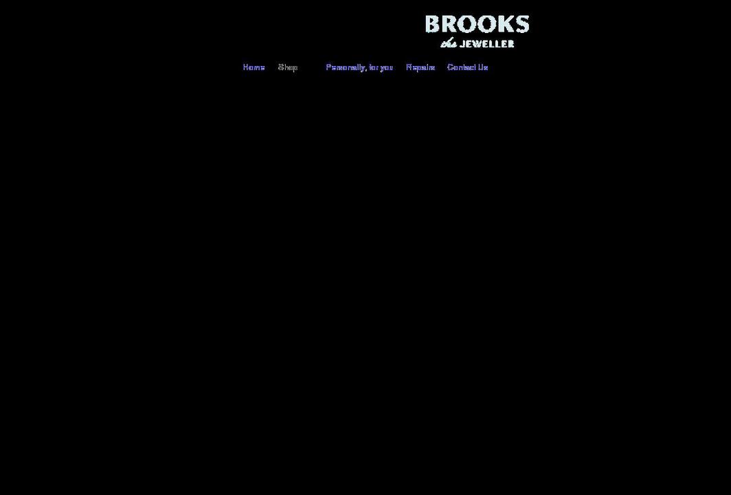brooksthejeweller.co.uk shopify website screenshot