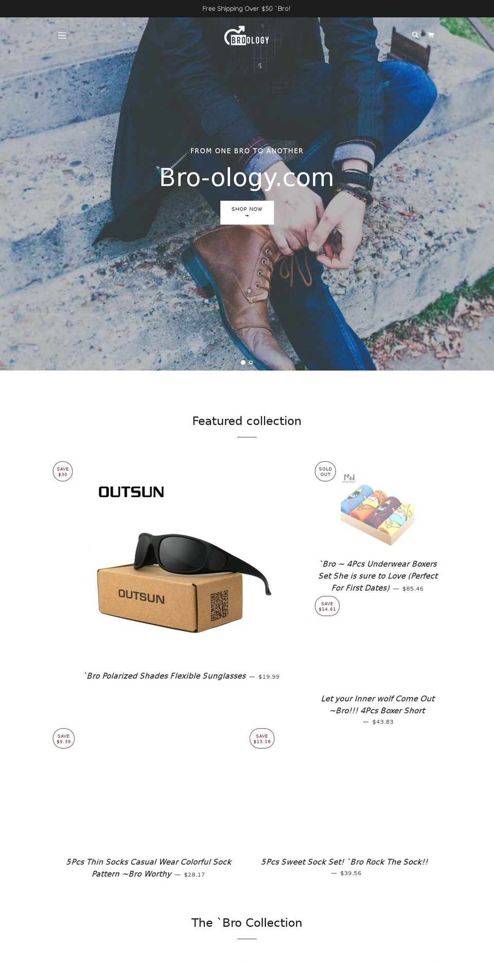 broology.com — Shopify storefront screenshot