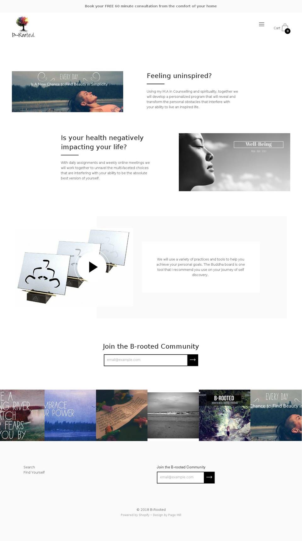 brooted.com shopify website screenshot