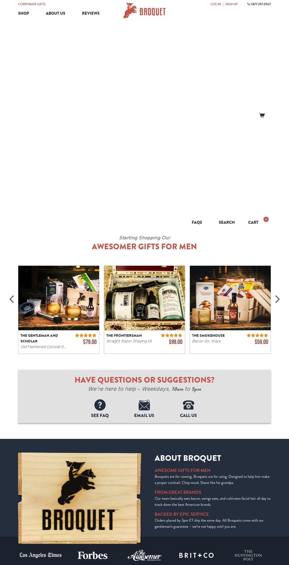 Boost Shopify theme site example broquet.co