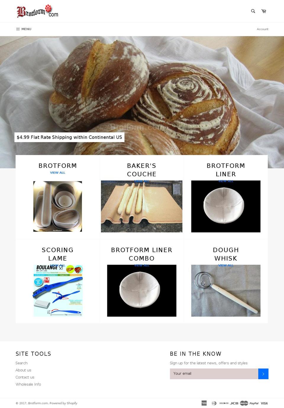 brotform.com shopify website screenshot