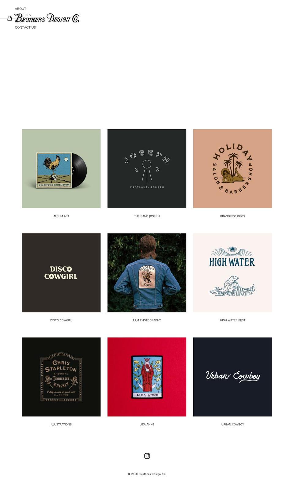 brothersdesignco.com — Shopify storefront screenshot