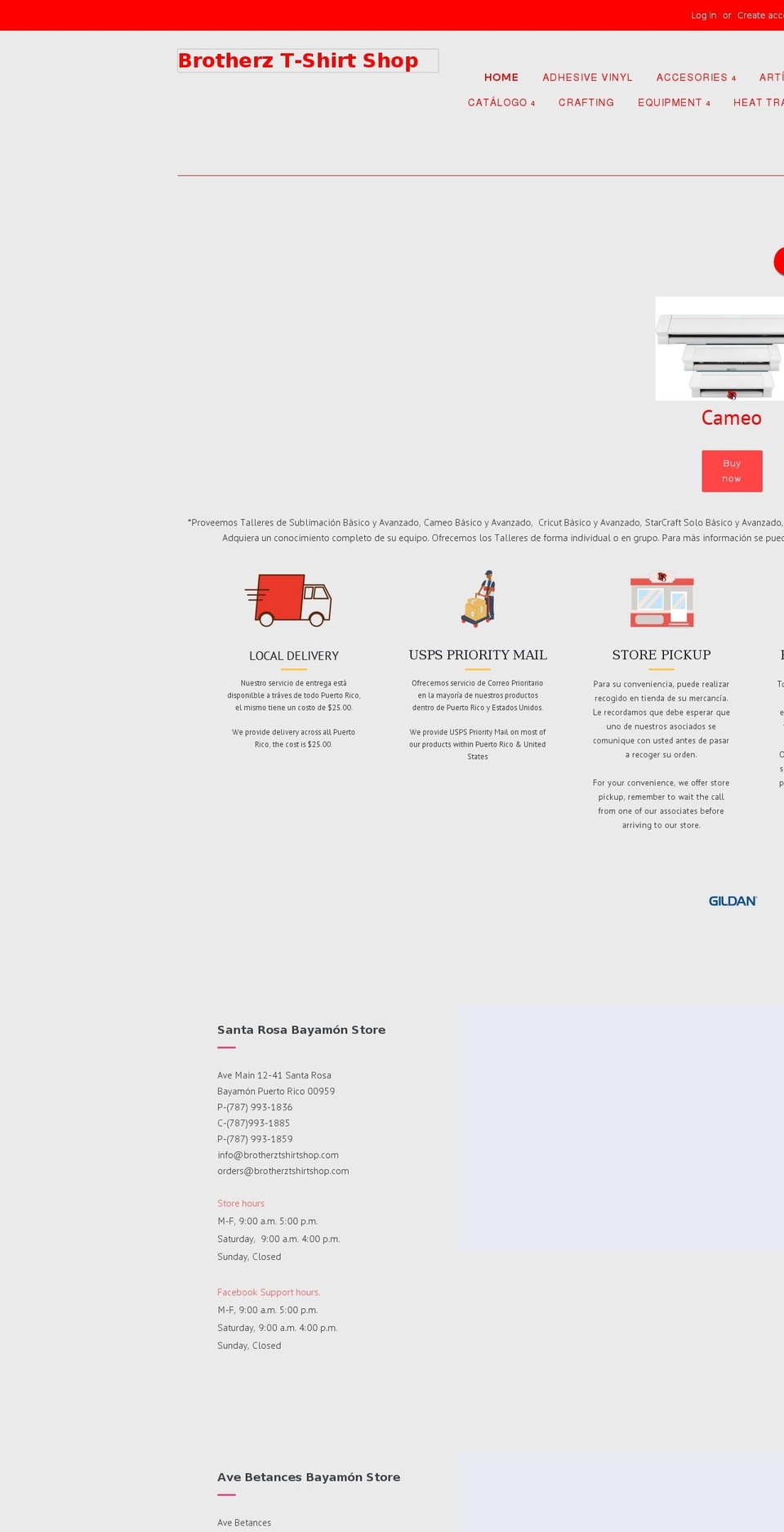 brotherztshirtshop.com shopify website screenshot