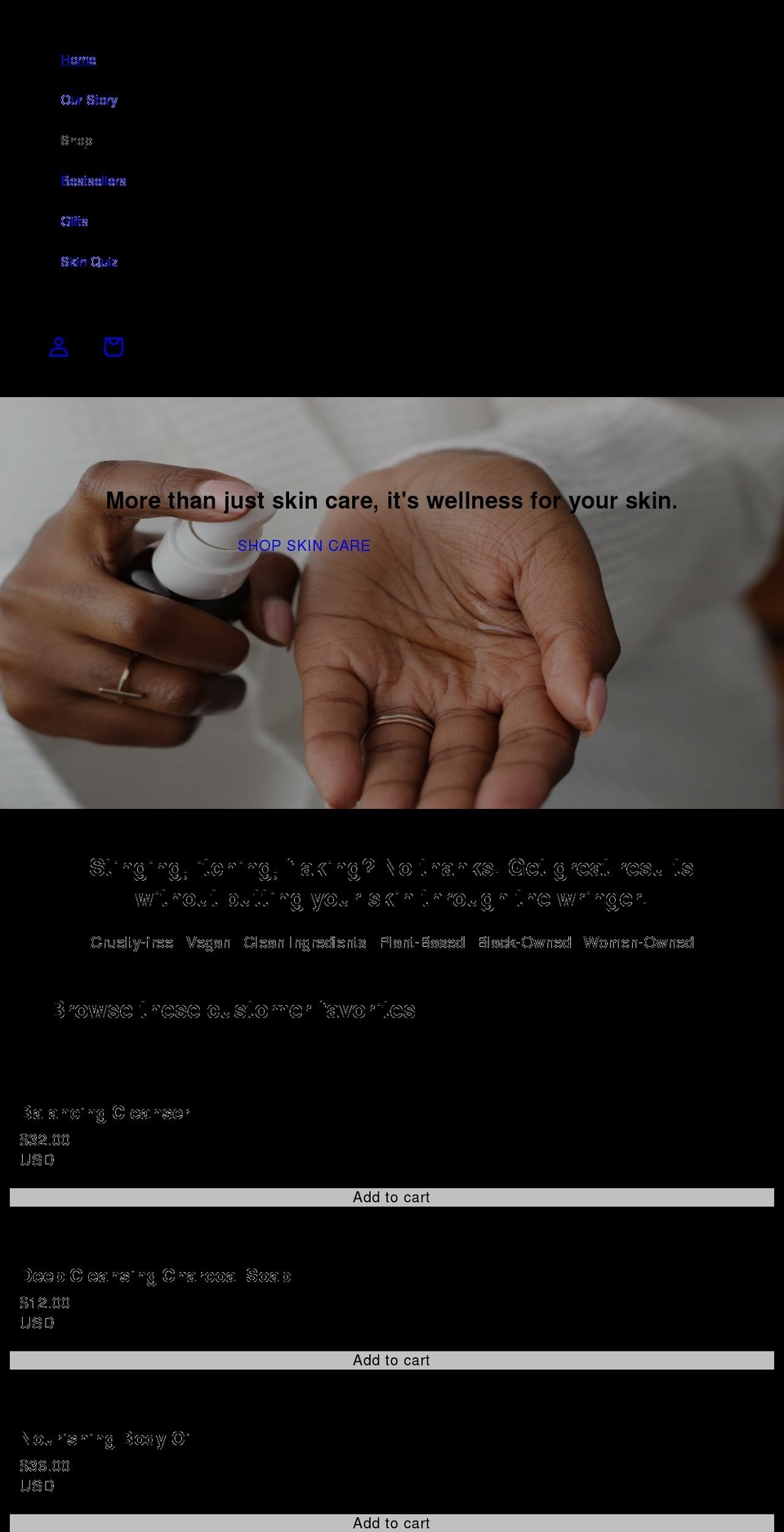 brown-and-coconut.myshopify.com shopify website screenshot