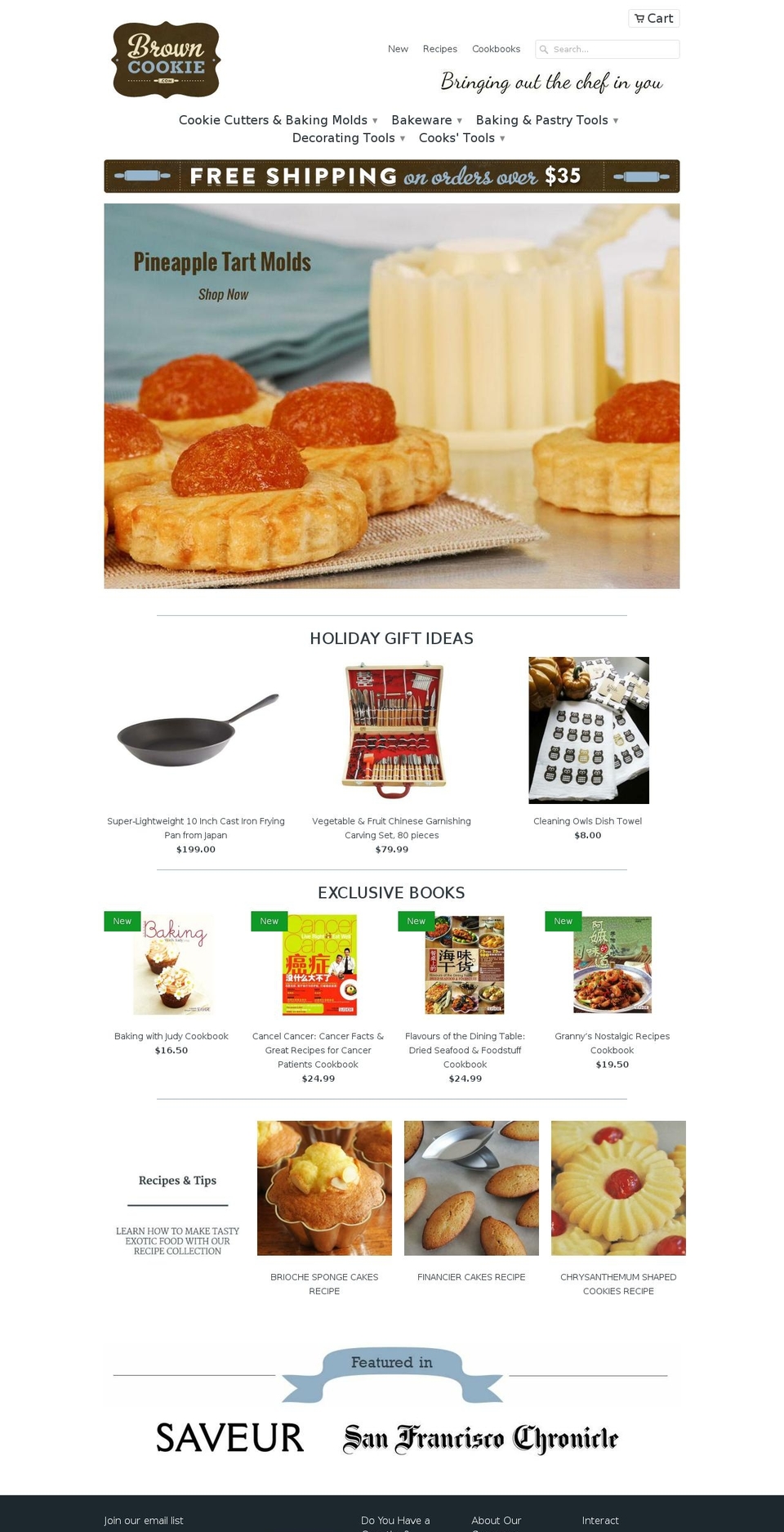 browncookie.mobi shopify website screenshot