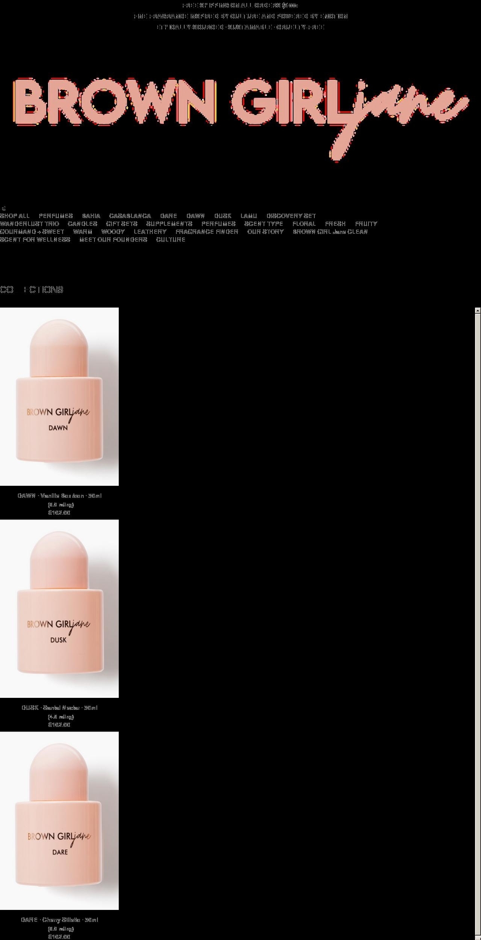 browngirljane.com shopify website screenshot
