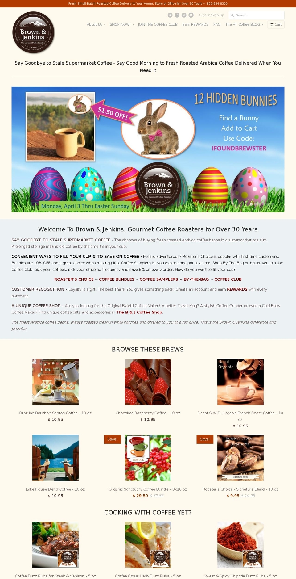 brownjenkins.com shopify website screenshot