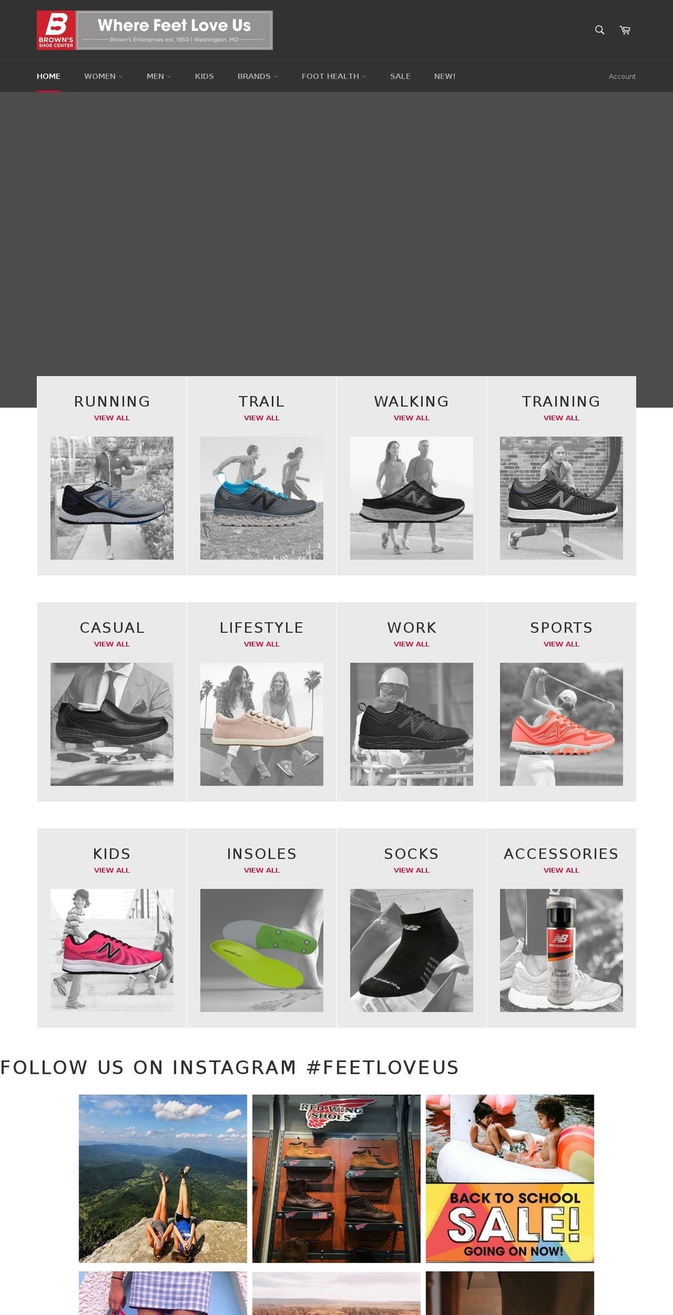 brownscatalog.com — Shopify storefront screenshot