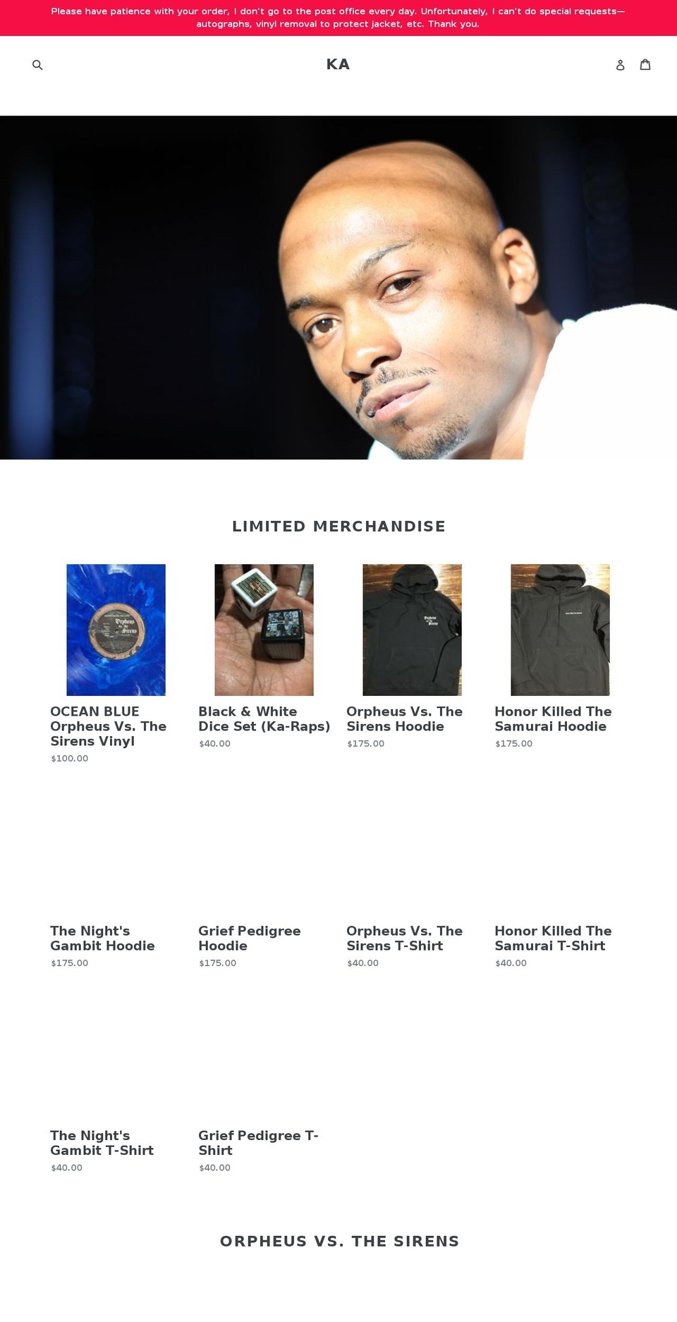 brownsvilleka.com shopify website screenshot