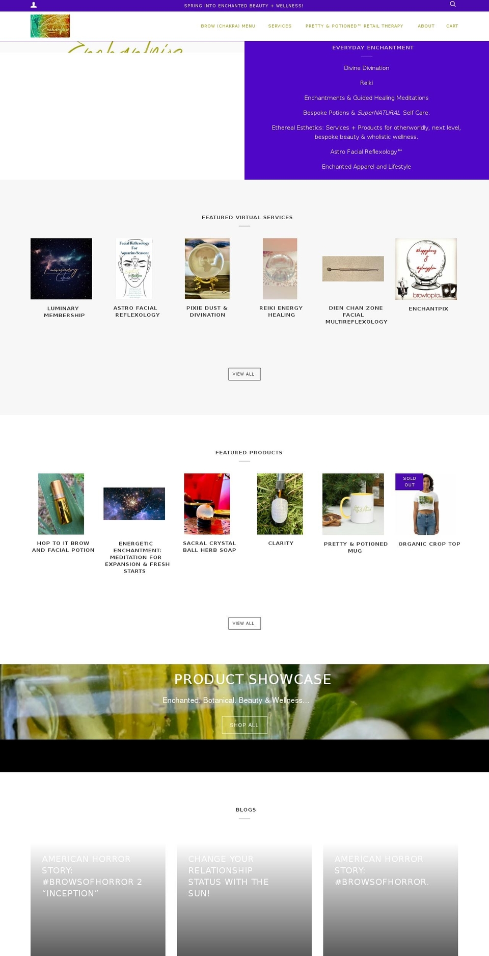 browtopia.com shopify website screenshot
