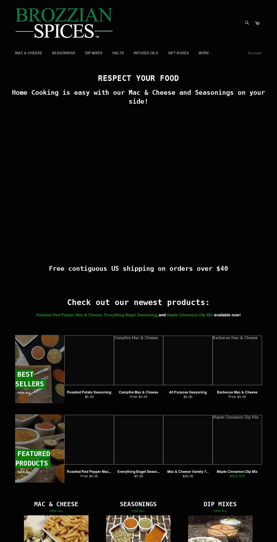 brozzian.com shopify website screenshot