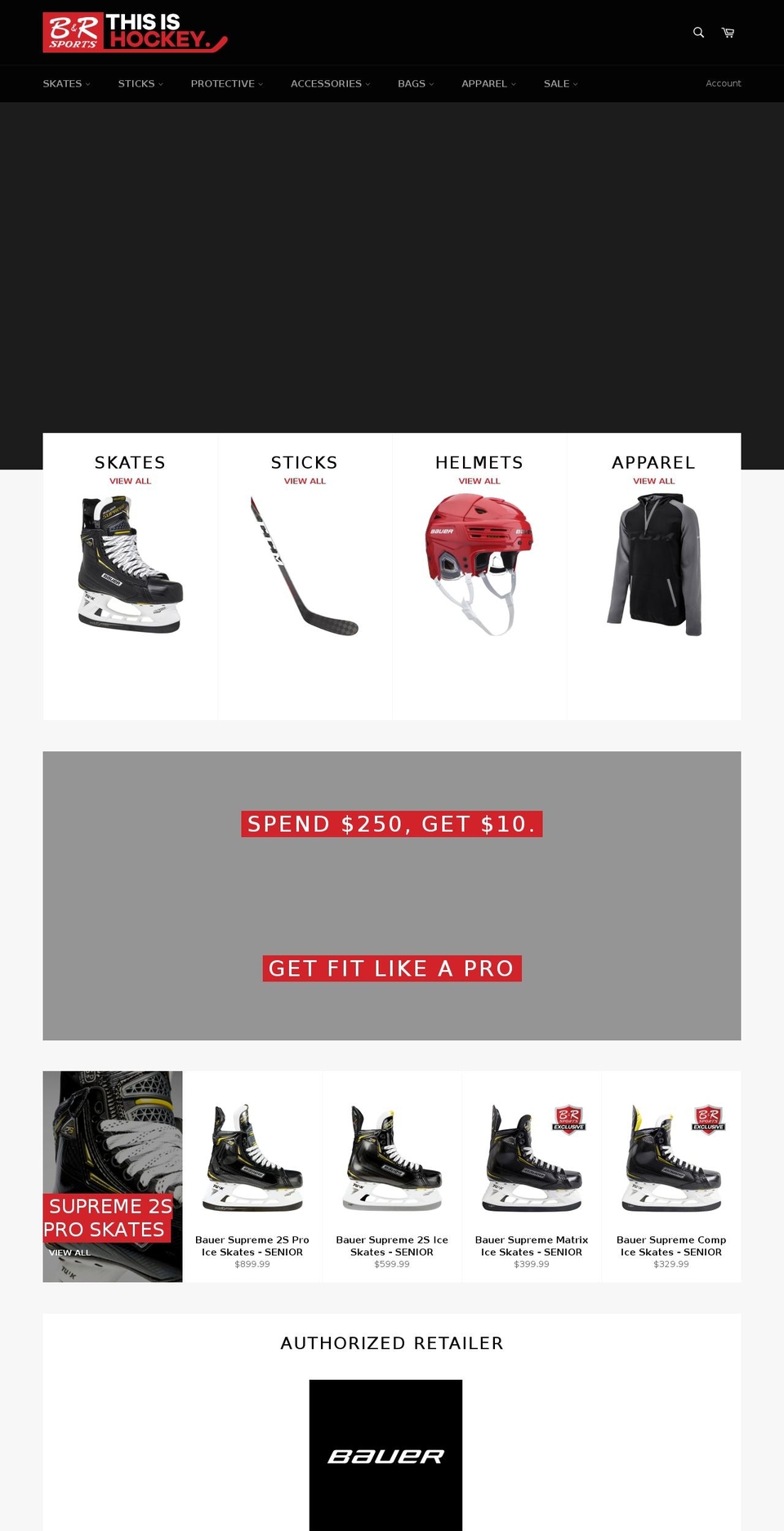 brsport.com shopify website screenshot