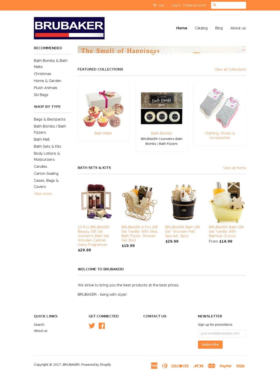 brubaker-usa.com shopify website screenshot