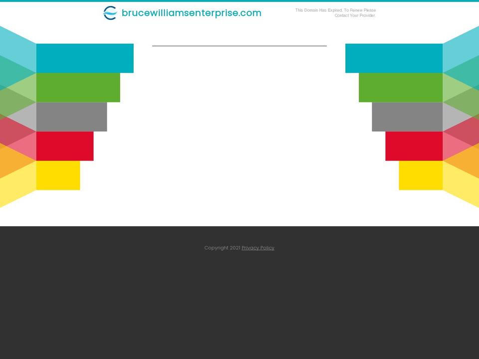 brucewilliamsenterprise.com — Shopify storefront screenshot