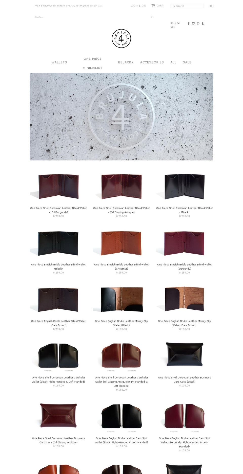 brujulanewyork.com shopify website screenshot